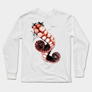 The Tentacles Within... Release The Kraken! Long Sleeve T-Shirt